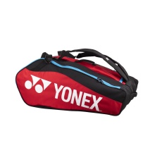 Yonex Racketbag Club Line (Schlägertasche, 3 Hauptfächer) #23 rot 12er